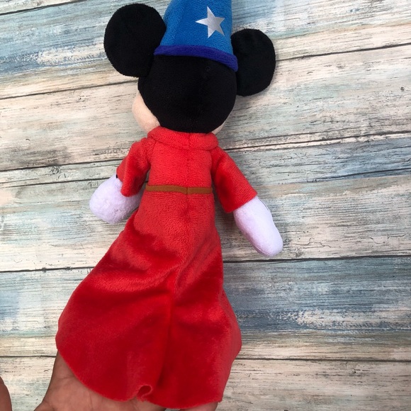 Disneyland Sorcerer Mickey Mouse Plush Toy Size 14” - Picture 2 of 7